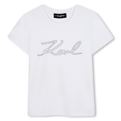 Camiseta de manga corta KARL LARGERFELD KIDS NIÑA