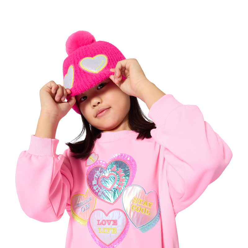 Gorro de hilos fantas&iacute;a suave BILLIEBLUSH 
                        NI&Ntilde;A