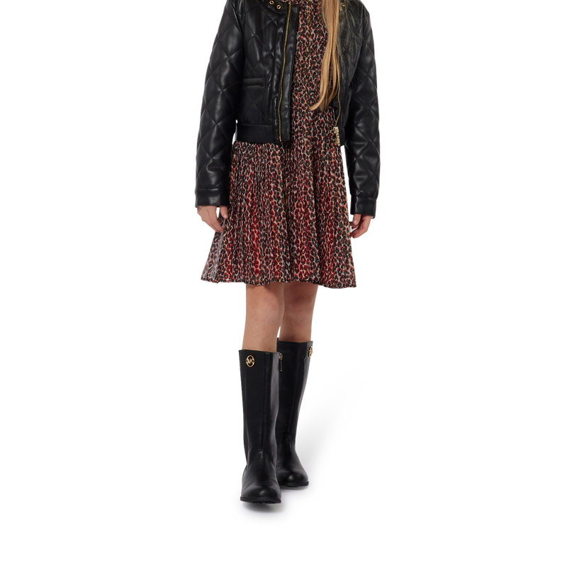 Gorro con pomp&oacute;n MICHAEL KORS 
                        NI&Ntilde;A