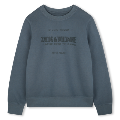 Su&eacute;ter de mulet&oacute;n ZADIG VOLTAIRE NI&Ntilde;O