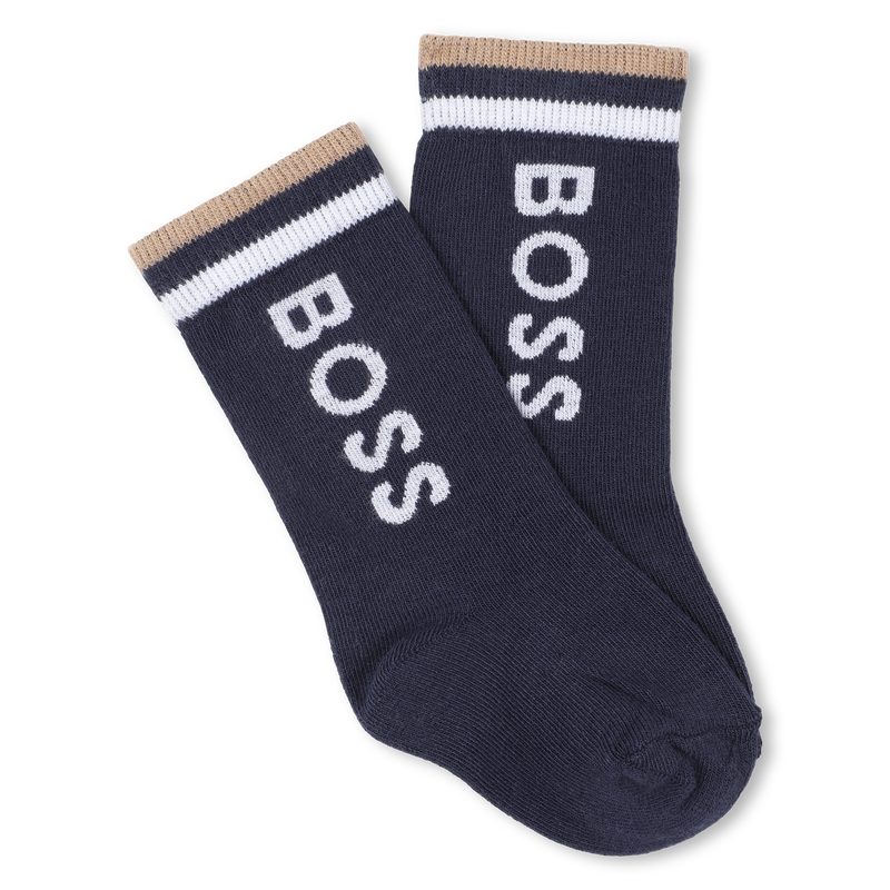 Pack de 2 pares de calcetines BOSS 
                        NIÑO
