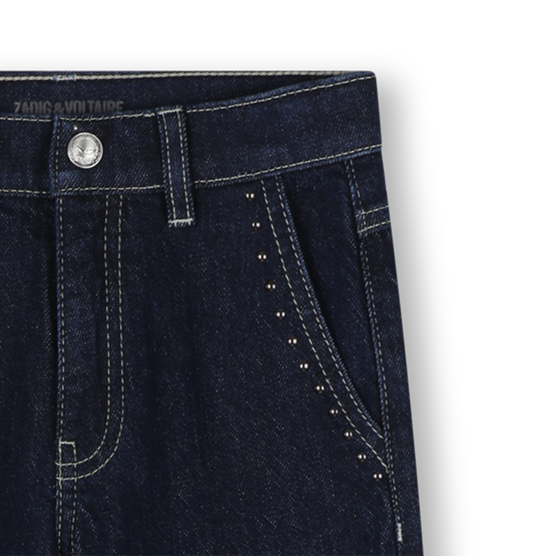 Vaqueros acampanados crudos ZADIG & VOLTAIRE 
                        NI&Ntilde;A