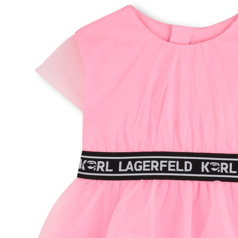 VESTIDO FORMAL KARL LARGERFELD KIDS 
                        NIÑA