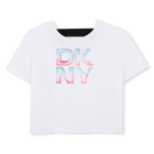 Camiseta de manga corta DKNY 
                    NI&Ntilde;A