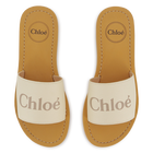 Chanclas de piel de oveja CHLOE 
                    NI&Ntilde;A