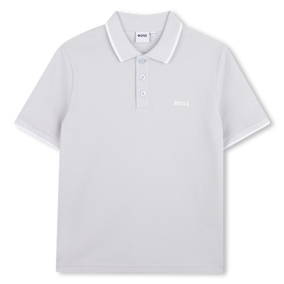 POLO DE MANGA CORTA BOSS NI&Ntilde;O