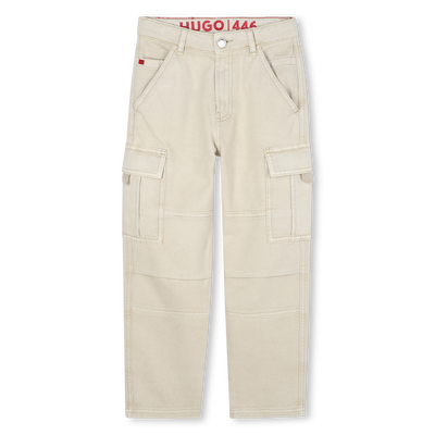 Pantal&oacute;n de sarga HUGO NI&Ntilde;O