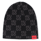 Gorro de doble capa HUGO 
                    NI&Ntilde;O