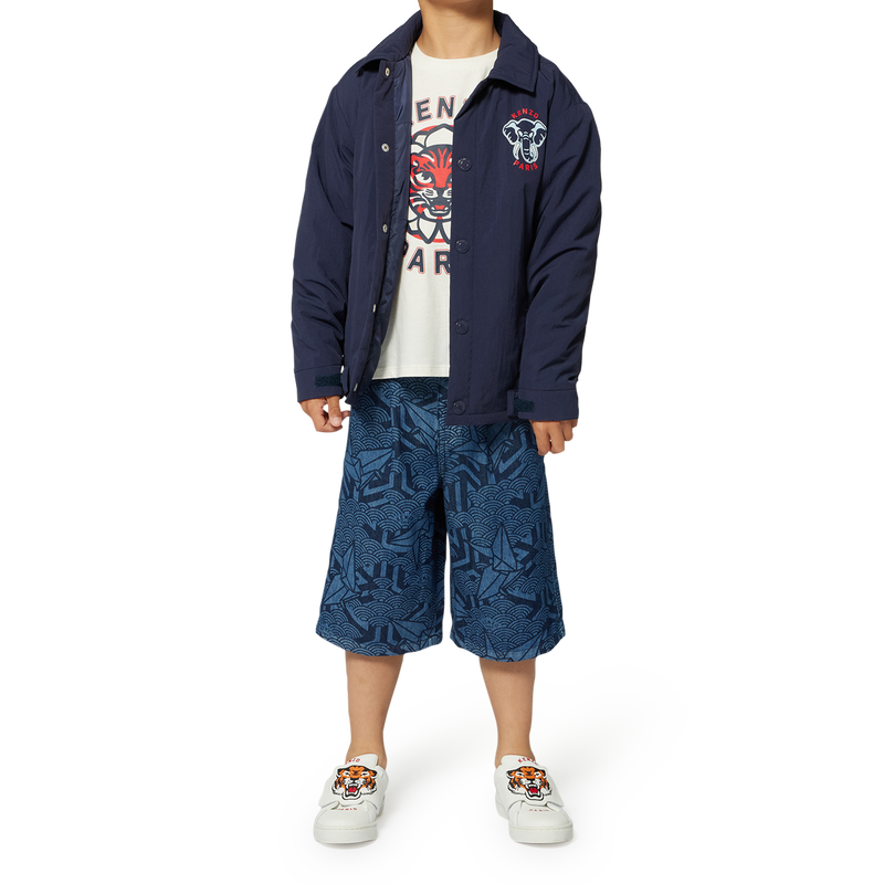 Deportivas de cuero con velcro