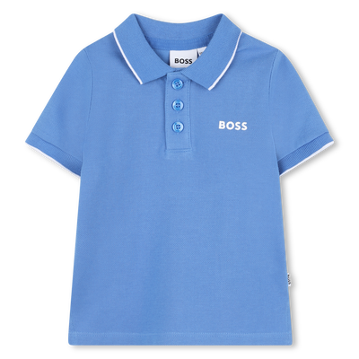 Polo de manga corta BOSS NI&Ntilde;O