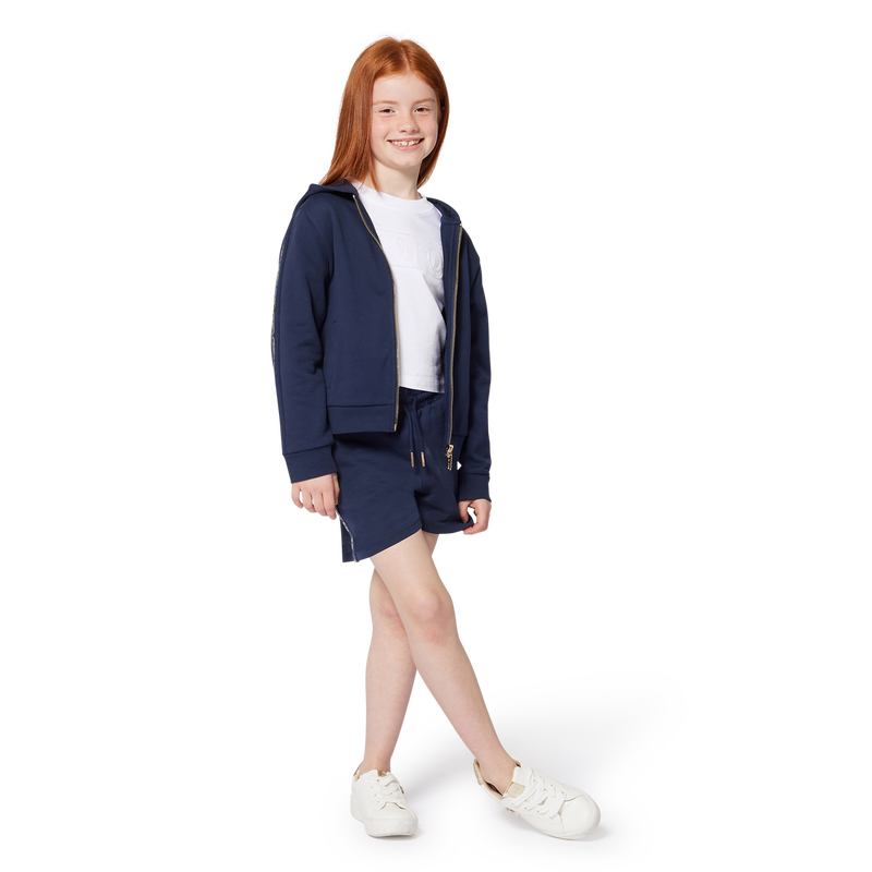 Camiseta bordada de algod&oacute;n MICHAEL KORS 
                        NI&Ntilde;A