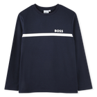 Camiseta de manga larga BOSS 
                    NI&Ntilde;O