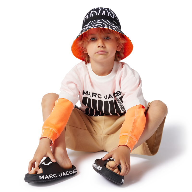 Sudadera de mulet&oacute;n de algod&oacute;n MARC JACOBS 
                        UNISEXO