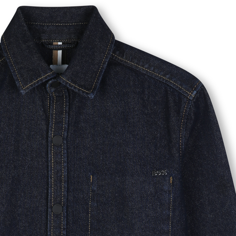 Camisa de denim BOSS 
                        NI&Ntilde;O