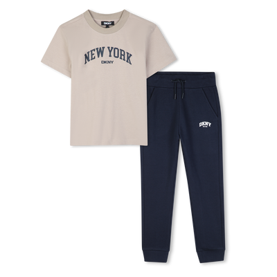 Conjunto de camiseta y pantal&oacute;n DKNY NI&Ntilde;O