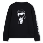 Sudadera estampada KARL LAGERFELD KIDS 
                    NI&Ntilde;O