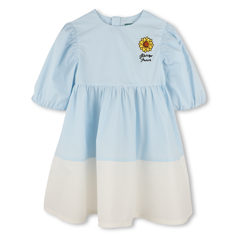 Vestido bicolor acampando KENZO KIDS 
                        NI&Ntilde;A