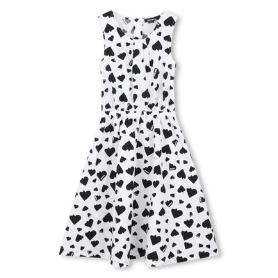 Vestido de algod&oacute;n estampado DKNY NI&Ntilde;A
