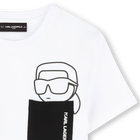 Camiseta de manga corta KARL LAGERFELD KIDS 
                    NI&Ntilde;O