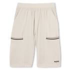 Conjunto cortavientos + pantal&oacute;n corto BOSS 
                    NI&Ntilde;O