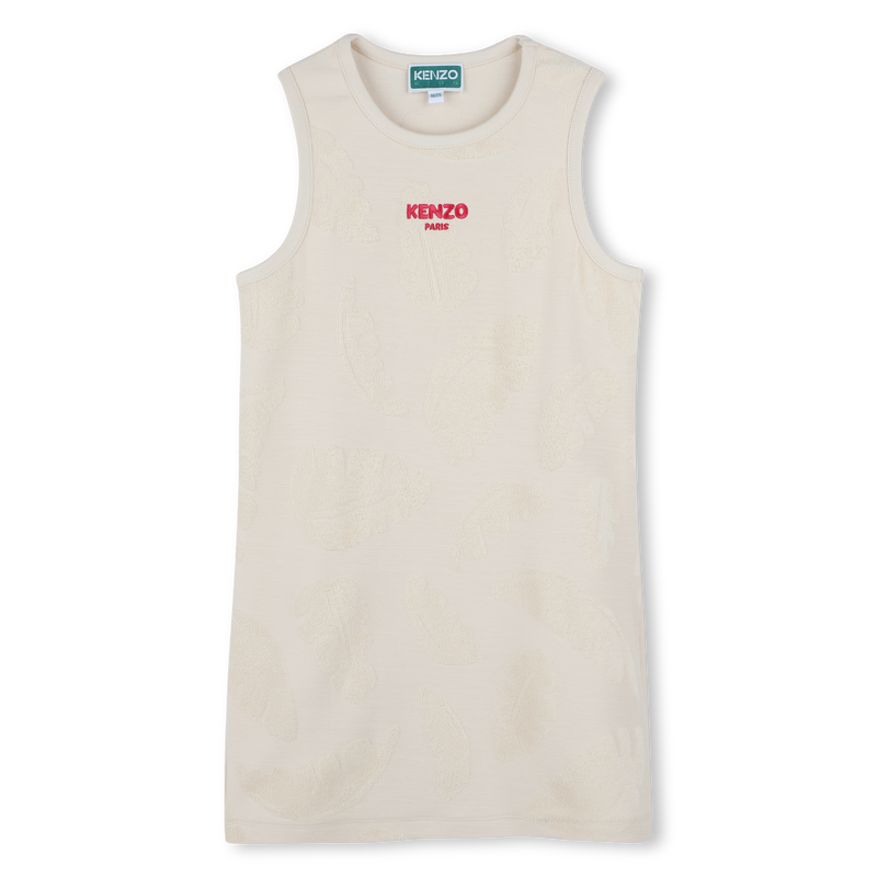 Vestido de rizo KENZO KIDS 
                        NI&Ntilde;A