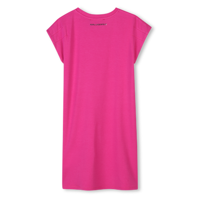 Vestido de manga corta KARL LARGERFELD KIDS NI&Ntilde;A