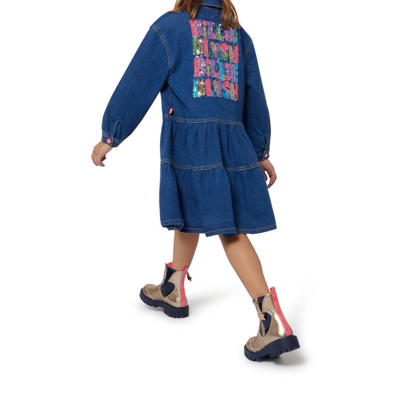 Vestido con cuello camisero BILLIEBLUSH 
                        NI&Ntilde;A