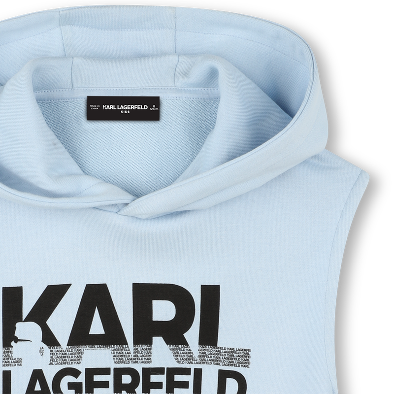 Sudadera con capucha KARL LAGERFELD KIDS 
                        NI&Ntilde;O