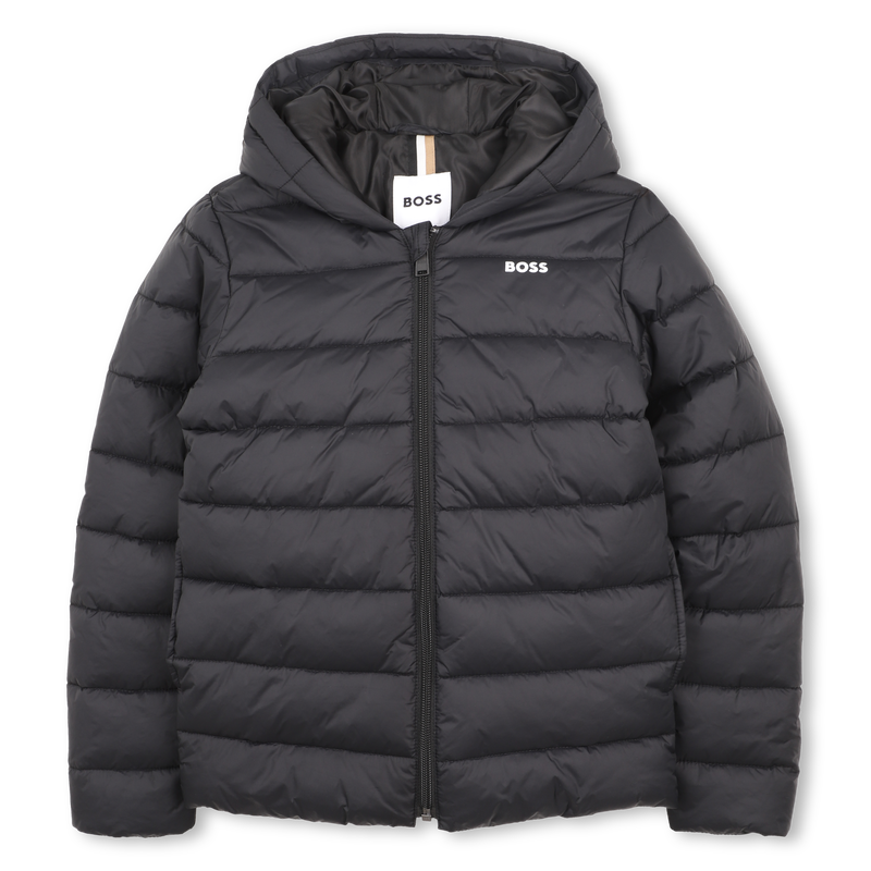 Chaqueta con capucha BOSS 
                        NI&Ntilde;O
