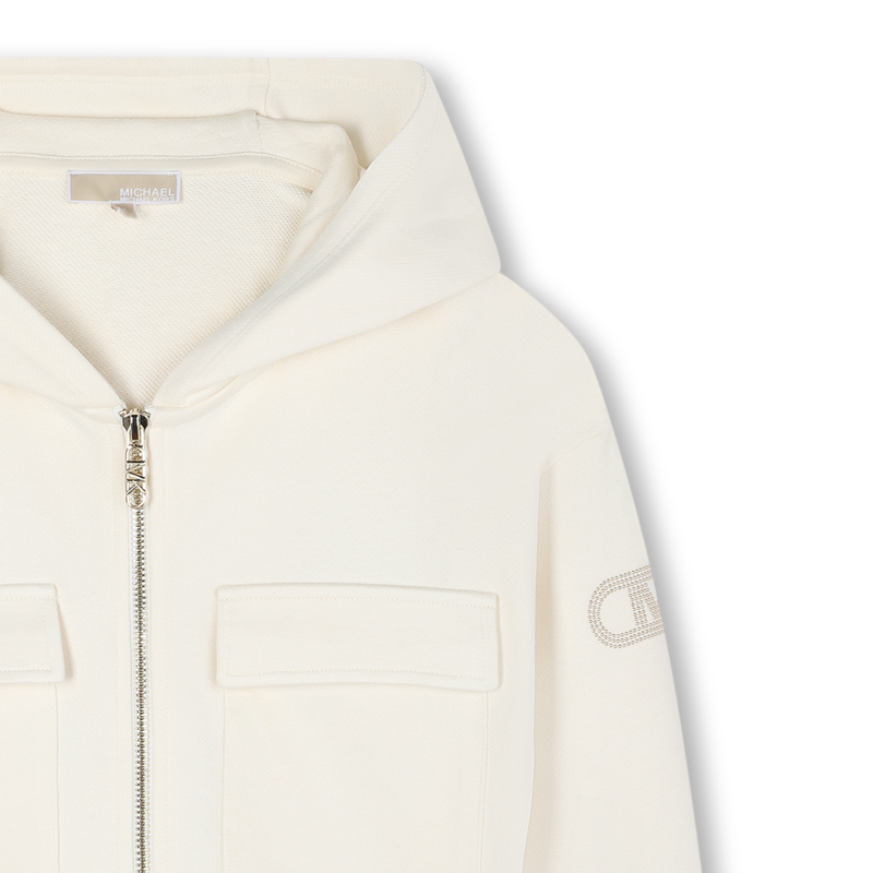 C&aacute;rdigan con capucha MICHAEL KORS 
                        NI&Ntilde;A