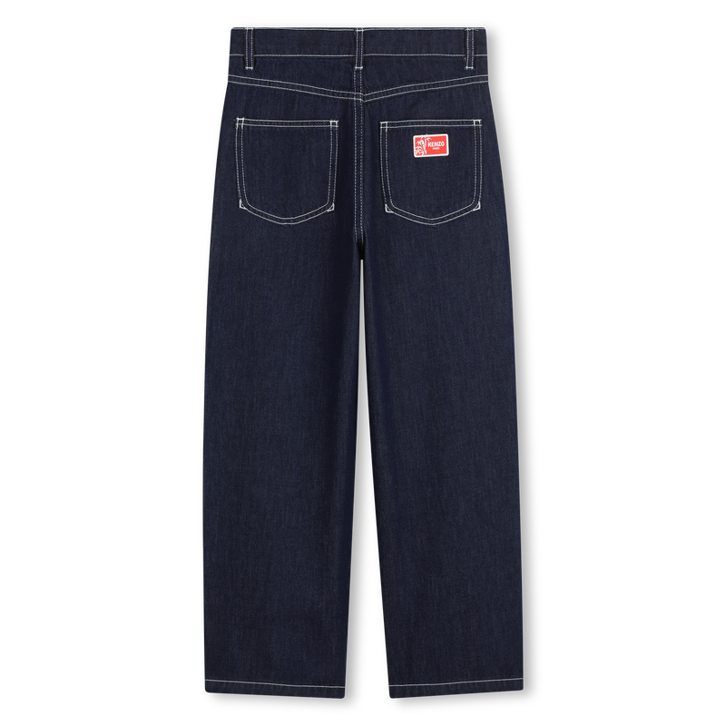 Vaqueros de corte recto KENZO KIDS 
                        NI&Ntilde;O