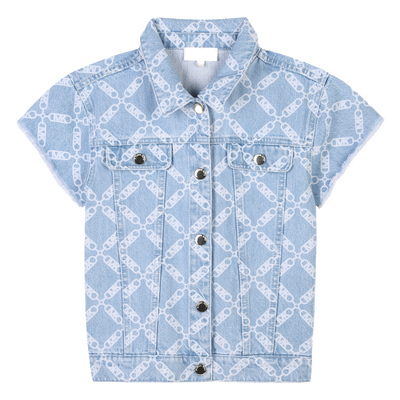 Cazadora vaquera manga corta MICHAEL KORS NI&Ntilde;A