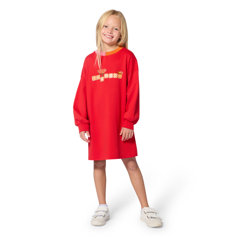 Vestido de manga larga KENZO KIDS 
                        NI&Ntilde;A