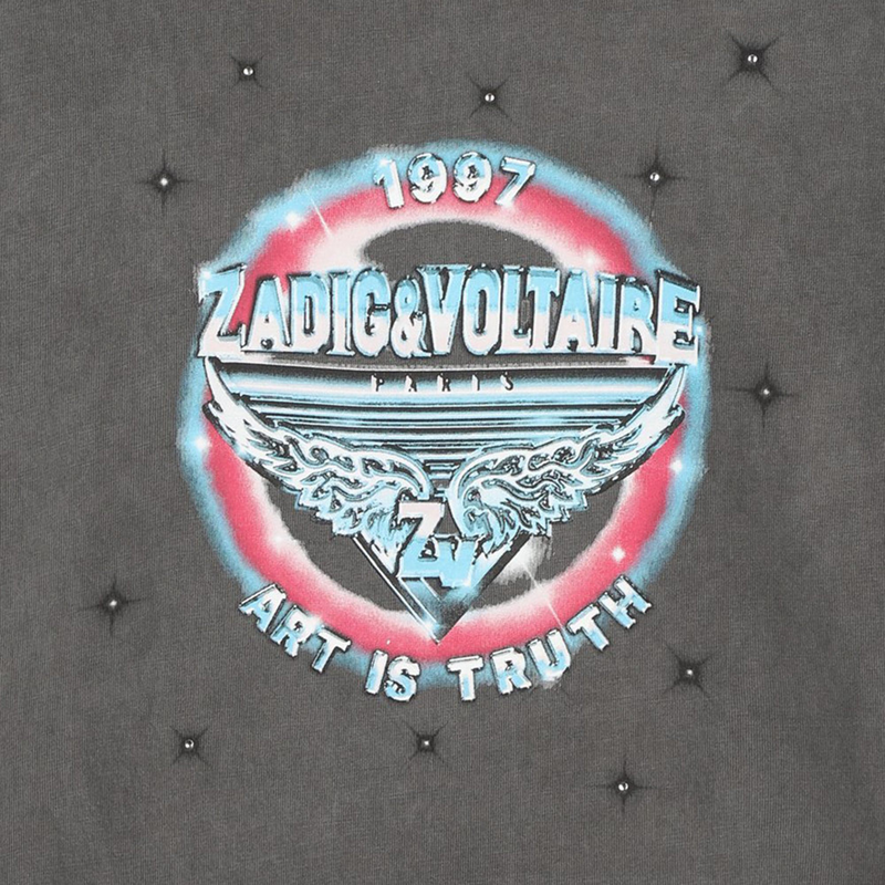 Camiseta de manga corta ZADIG & VOLTAIRE 
                        NI&Ntilde;A