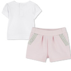 Camiseta y pantal&oacute;n corto KARL LAGERFELD KIDS 
                    NI&Ntilde;A