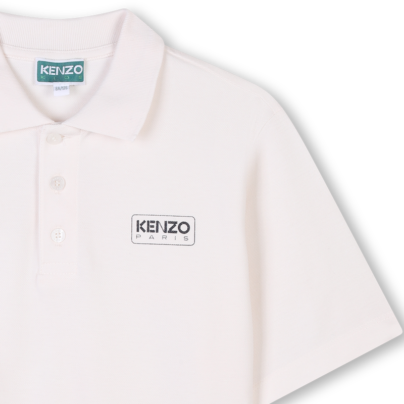 Polo con logo estampado KENZO KIDS 
                        NI&Ntilde;O