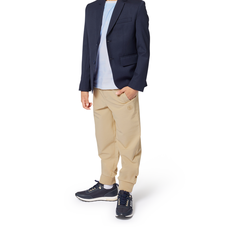 Pantal&oacute;n de ch&aacute;ndal ancho BOSS 
                        NI&Ntilde;O