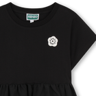 Vestido recortado en la cintura KENZO KIDS 
                    NI&Ntilde;A