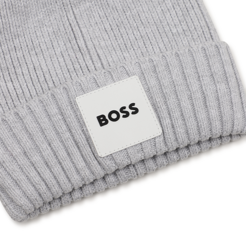 Gorro de punto BOSS 
                        NI&Ntilde;O