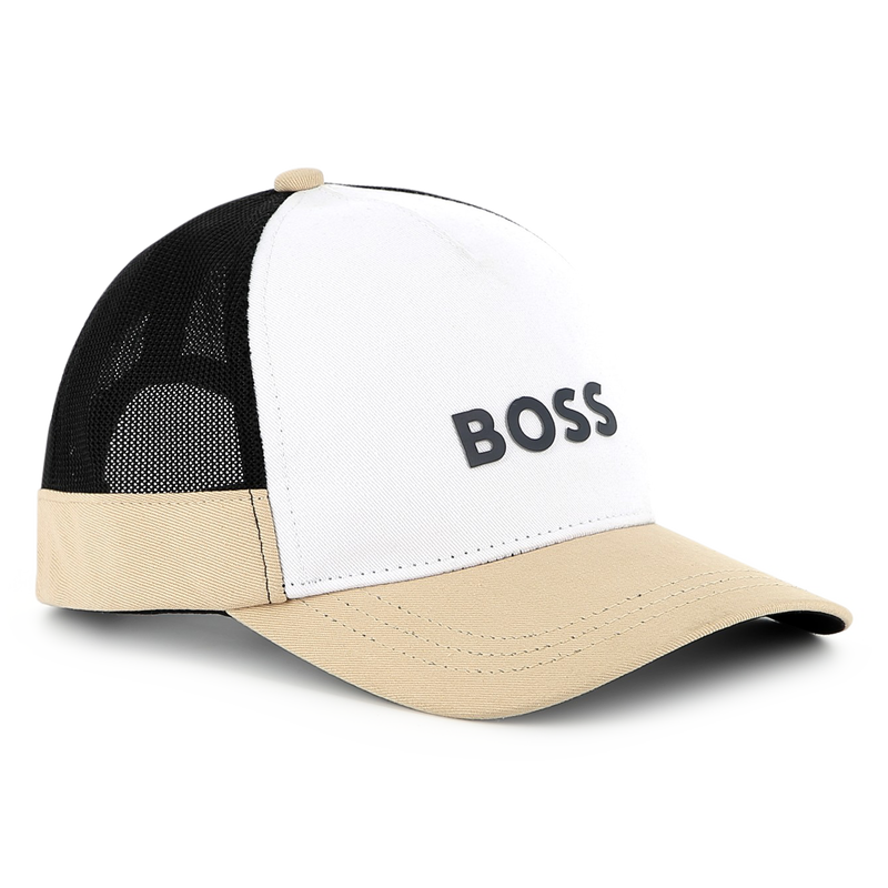 Gorra ajustable de algod&oacute;n BOSS 
                        NI&Ntilde;O