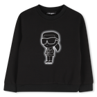 Sudadera de doble jersey KARL LAGERFELD KIDS 
                    NI&Ntilde;O
