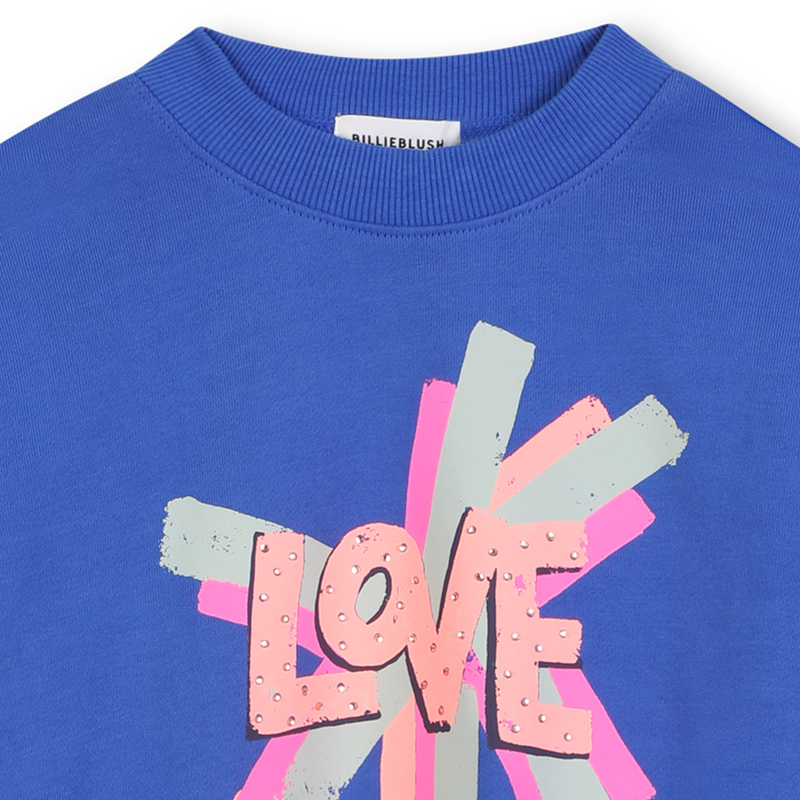 Sudadera de forro polar BILLIEBLUSH 
                        NI&Ntilde;A