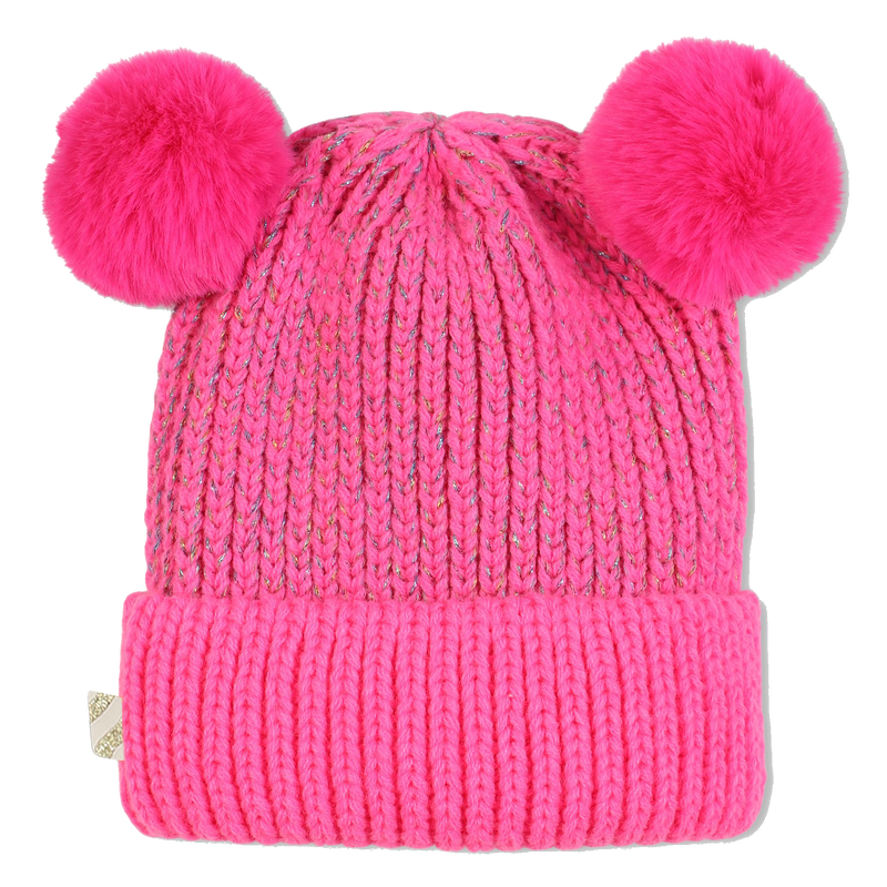 Gorro de pomp&oacute;n doble BILLIEBLUSH 
                        NI&Ntilde;A