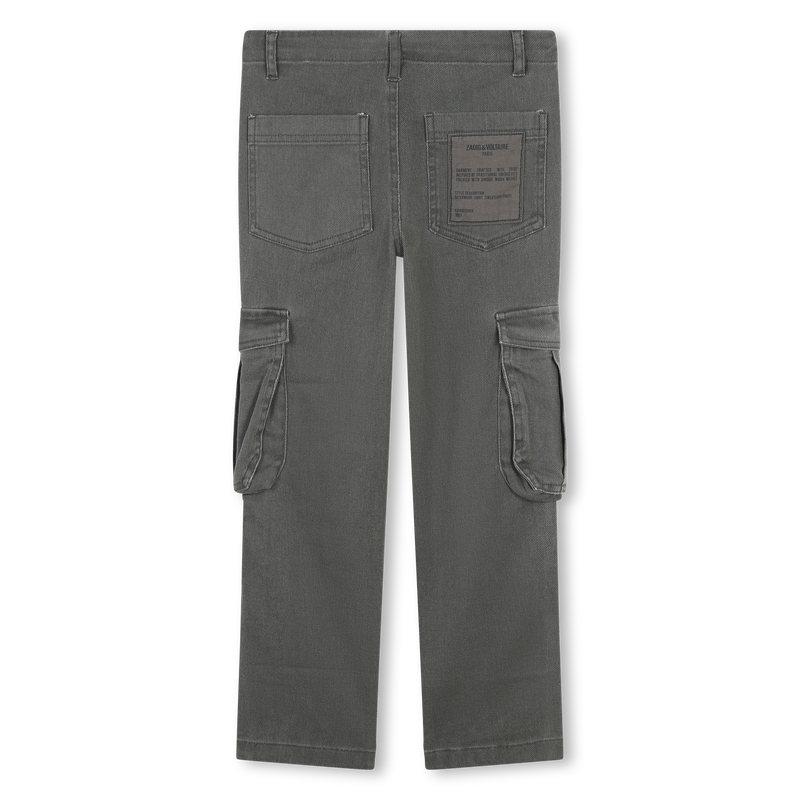 Pantal&oacute;n cargo con botones ZADIG & VOLTAIRE 
                        NI&Ntilde;O