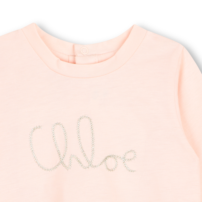 Conjunto de vestido y camiseta CHLOE 
                        NI&Ntilde;A