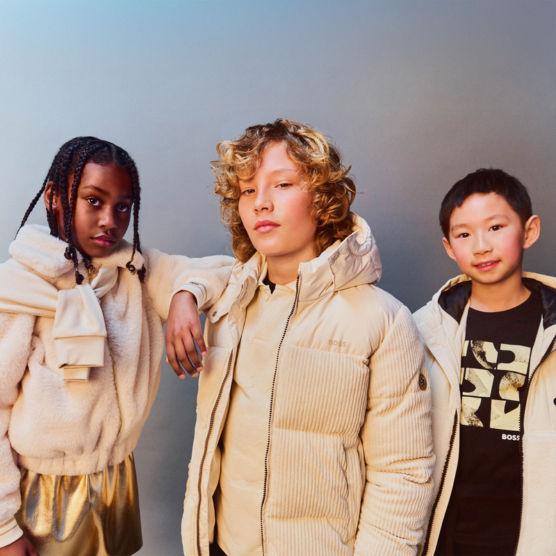 Chaqueta con cierre de cremallera BOSS 
                        NI&Ntilde;A