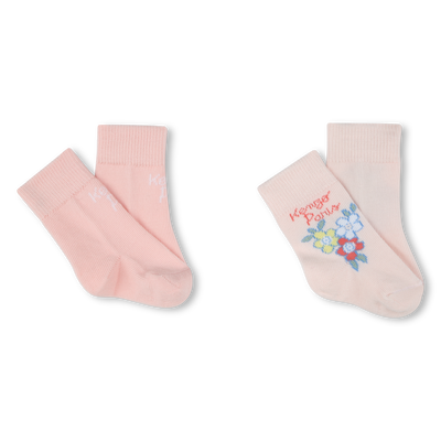 Pack de 2 pares de calcetines KENZO KIDS UNISEXO