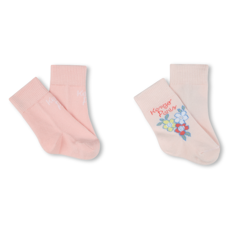 Pack de 2 pares de calcetines KENZO KIDS 
                        UNISEXO
