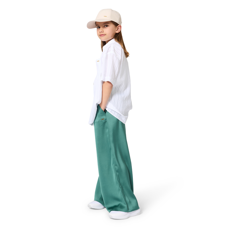 CAMISA LIGERA DE TELA EN RELIEVE BOSS 
                        NI&Ntilde;A