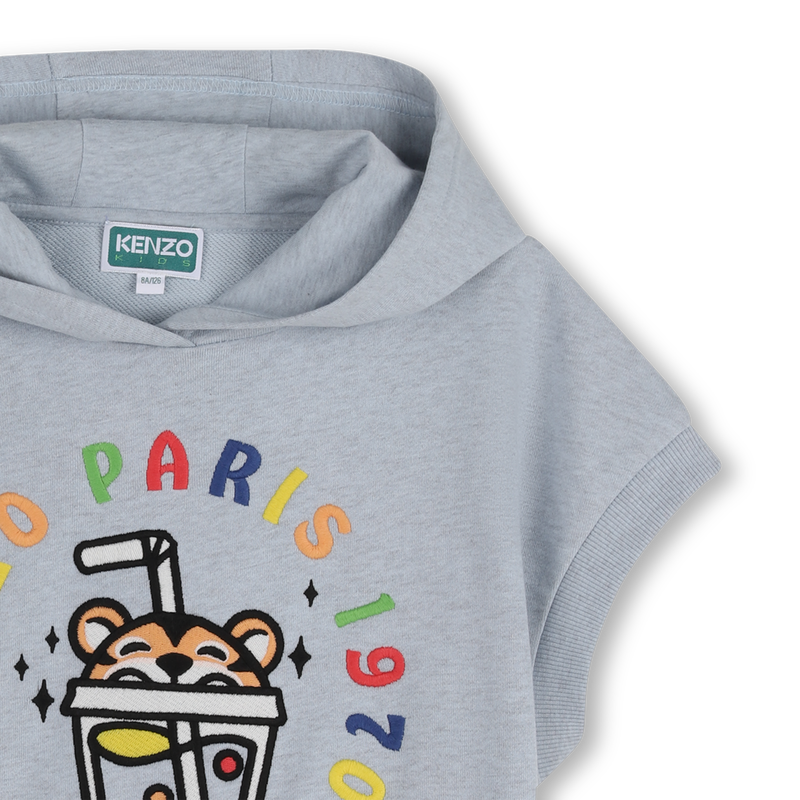 SUDADERA CON CAPUCHA KENZO KIDS 
                        NI&Ntilde;O